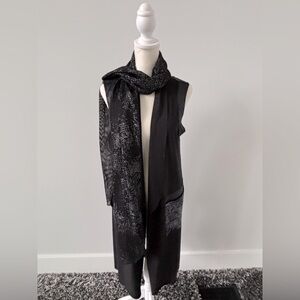 Long Dressy Vest and Scarf by White Sun